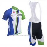 2013 Cycling Jersey Cannondale Champion Blue Short Sleeve and Bib Short