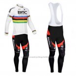 2013 Cycling Jersey UCI World Champion BMC Long Sleeve and Bib Tight