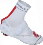 2014 Castelli Shoes Cover Cycling White and Red