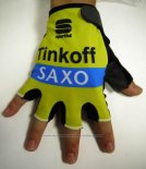 2015 Saxo Bank Tinkoff Gloves Cycling Yellow