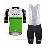 2020 Cycling Jersey Kern Pharma White Green Black Short Sleeve And Bib Short