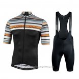 2020 Cycling Jersey Nalini Black Multicolore Short Sleeve And Bib Short(1)