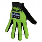 2020 Tinkoff Saxo Bank Full Finger Gloves Green Black