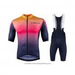 2021 Cycling Jersey Nalini Multicolore Short Sleeve And Bib Short