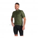 2022 Cycling Jersey Gore Green Short Sleeve and Bib Short
