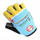2014 Astana Gloves Cycling Blue