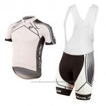2017 Cycling Jersey Pearl Izumi White Short Sleeve and Bib Short