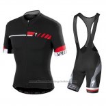 2018 Cycling Jersey Specialized Black Red White Short Sleeve And Bib Short