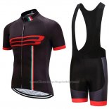 2020 Cycling Jersey Giro d'Italia Black Red Short Sleeve and Bib Short