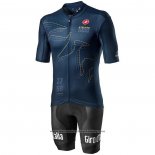 2020 Cycling Jersey Giro d'italy Dark Blue Short Sleeve And Bib Short