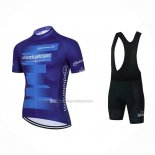 2023 Cycling Jersey Giro D'italy Blue Short Sleeve And Bib Short