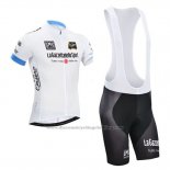 2014 Cycling Jersey Giro d'Italia White Short Sleeve and Bib Short