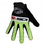 2020 Sidi Full Finger Gloves Black Green