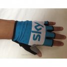 2020 Sky Gloves Cycling White Blue