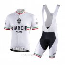 2021 Cycling Jersey Bianchi Green Short Sleeve And Bib Short
