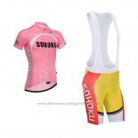 2014 Cycling Jersey Fox Cyclingbox Fuchsia Short Sleeve and Bib Short