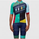 2017 Cycling Jersey Maap Blue and Sky Bluee Short Sleeve and Bib Short
