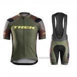 2018 Cycling Jersey Trek Camouflage Short Sleeve and Bib Short