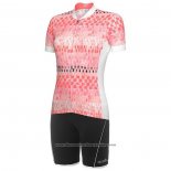 2020 Cycling Jersey Women Rh+ Pink Short Sleeve And Bib Short