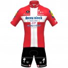 2021 Cycling Jersey Deceuninck Quick Step Champion Denmark Short Sleeve And Bib Short