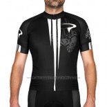 2016 Cycling Jersey Pinarello Black and White Short Sleeve and Bib Short