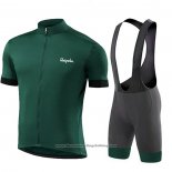 2021 Cycling Jersey Ralph Deep Green Short Sleeve And Bib Short