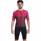 2023 Cycling Jersey Sportful Light Purple Short Sleeve and Bib Short