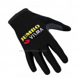 2023 Jumbo Visma Full Finger Gloves Cycling Black