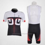 2012 Cycling Jersey Giordana White and Black Short Sleeve and Bib Short
