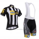 2015 Cycling Jersey MTN Black and White Short Sleeve and Bib Short