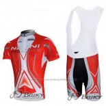2012 Cycling Jersey Nalini Red and White Short Sleeve and Bib Short