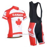 2014 Cycling Jersey Monton Champion Canada Short Sleeve and Bib Short
