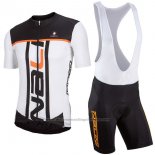 2017 Cycling Jersey Nalini Speed Black and White Short Sleeve and Bib Short