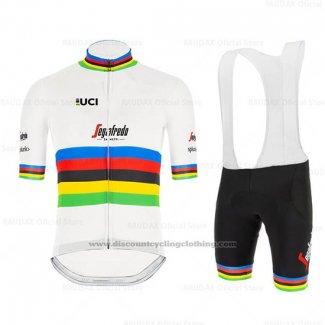 2020 Cycling Jersey UCI World Champion Segafredo Zanetti Short Sleeve and Bib Short