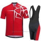2017 Cycling Jersey Gore Bike Wear Power Adrenaline Red Short Sleeve and Bib Short