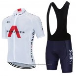 2021 Cycling Jersey Ineos Grenadiers White Short Sleeve And Bib Short