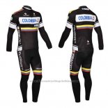 2013 Cycling Jersey Nalini Black and White Long Sleeve and Bib Tight
