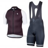 2017 Cycling Jersey Etxeondo Neo Black and White Short Sleeve and Bib Short