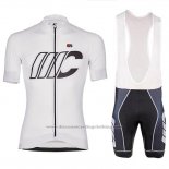 2018 Cycling Jersey Cipollini Shading White Short Sleeve and Bib Short