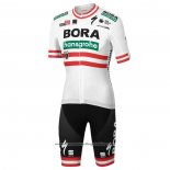2020 Cycling Jersey Bora Champion Austria Short Sleeve And Bib Short
