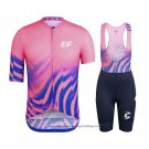 2020 Cycling Jersey EF Education First-drapac Pink Short Sleeve And Bib Short
