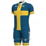 2020 Cycling Jersey Sweden Short Sleeve And Bib Short
