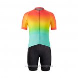 2021 Cycling Jersey Bontrager Multicolore Short Sleeve And Bib Short QXF21-0044