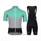 2021 Cycling Jersey POC Green Short Sleeve And Bib Short