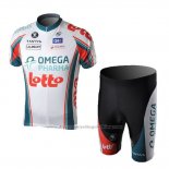 2010 Cycling Jersey Omega Pharma Lotto Champion Italy Short Sleeve and Bib Short