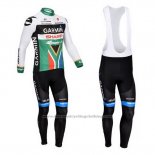 2013 Cycling Jersey Garmin Sharp Champion South Africa Long Sleeve and Bib Tight