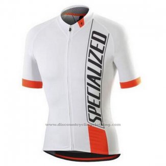2015 Cycling Jersey Specialized Red White Short Sleeve and Bib Short