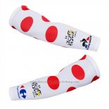 2015 Tour de France Arm Warmer Cycling White and Red