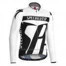 2016 Cycling Jersey Specialized Black and White Long Sleeve and Bib Tight