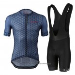 2021 Cycling Jersey Le Col Deep Blue Short Sleeve And Bib Short